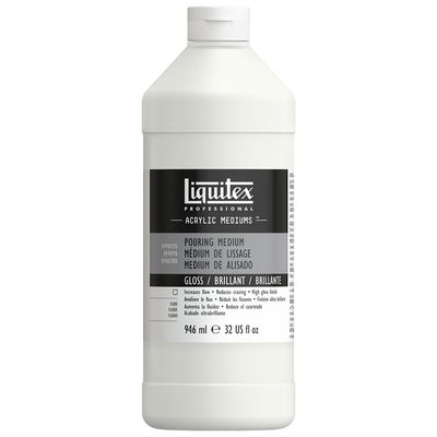 Liquitex Pouring gloss medium, förpackning på 946 ml
