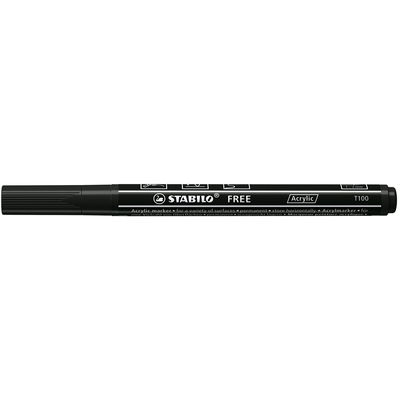 TABILO FREE Acrylic Marker T100 Black