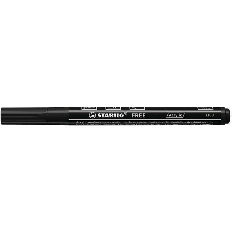 TABILO FREE Acrylic Marker T100 Black