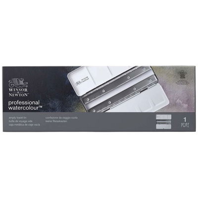 Winsor & Newton Professional Watercolour tom akvarellåda för 24 halvkoppar i originalförpackning