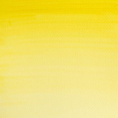Färgprov (swatch) Cotman akvarellfärg Lemon Yellow hue