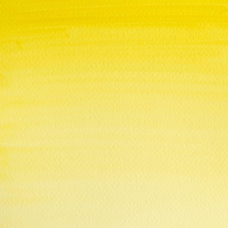 Färgprov (swatch) Cotman akvarellfärg Lemon Yellow hue
