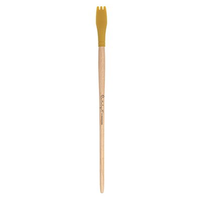 Princeton Catalyst Silicone blade, silikonverktyg på trähandtag till konst, lera och livsmedel, No. 4, Size 15