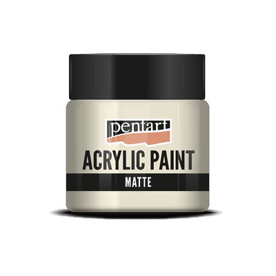Matt akrylfärg Beige, 50 ml, Pentart Acrylic