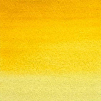 Färgprov av Winsor & Newton Professional Water colour Aureolin Hue