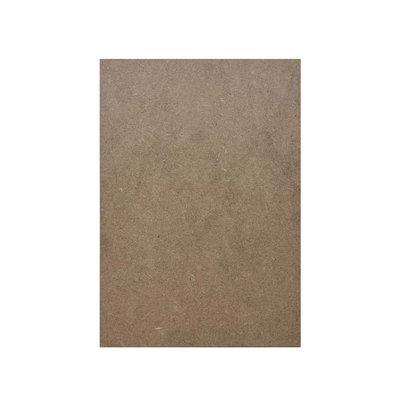 MDF-skiva 2,5 mm A4 sett rakt framifrån med slät träfiberyta
