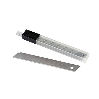Brytblad 9 mm för brytknivar 10-pack av specialhärdat stål