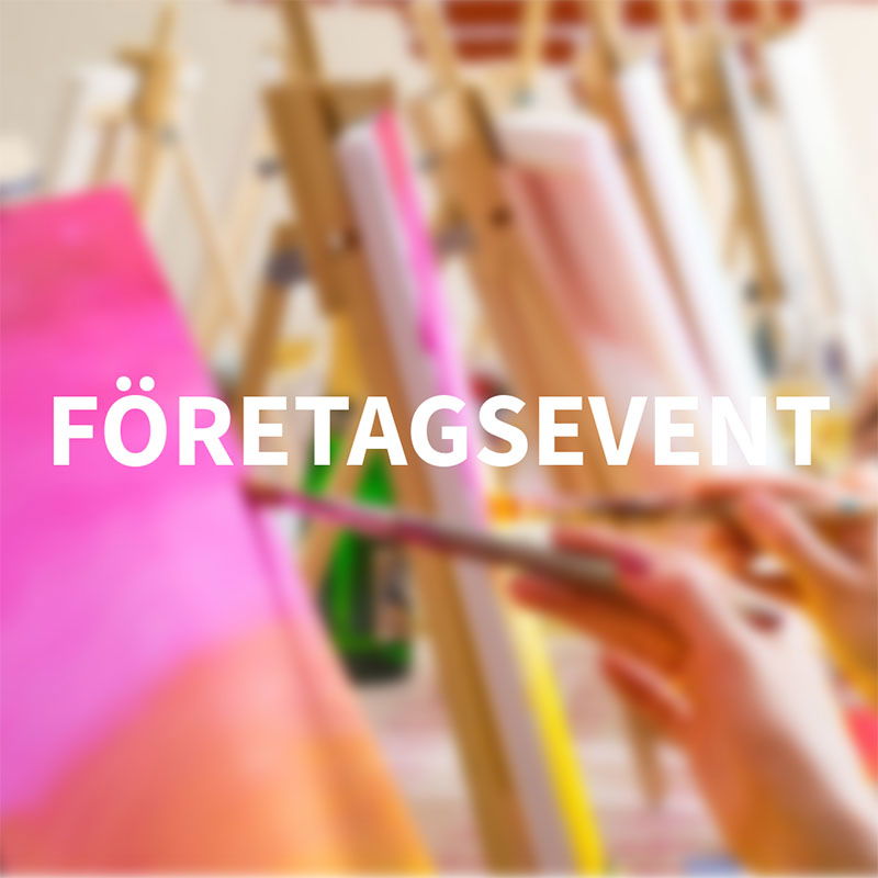 Företagsevent - Måleri, kroki och kreativitet
