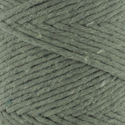 Närbild av Hoooked Spesso Chunky Cotton 500g Aspen garnstruktur