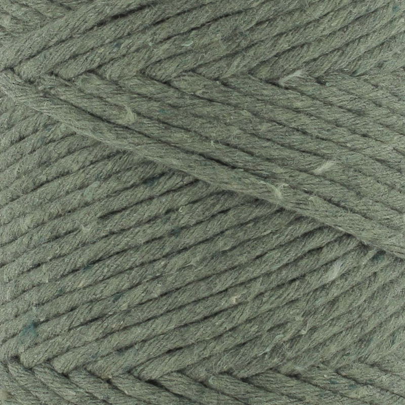 Närbild av Hoooked Spesso Chunky Cotton 500g Aspen garnstruktur