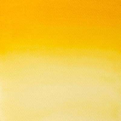 Färgprov av Winsor & Newton Professional Water colour Indian Yellow