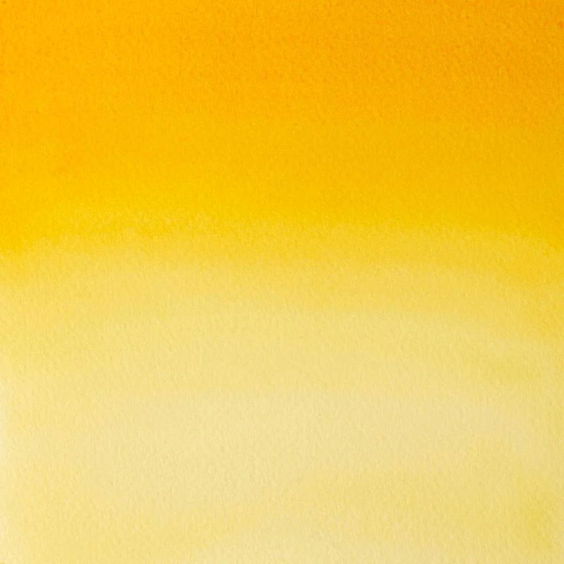 Färgprov av Winsor & Newton Professional Water colour Indian Yellow