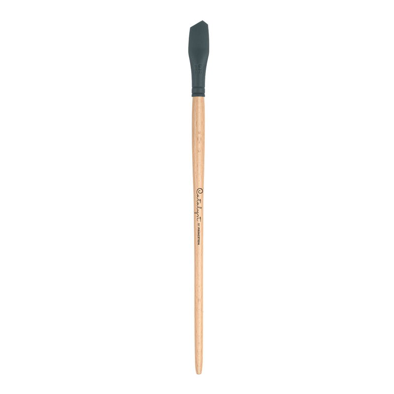 Princeton Catalyst Silicone blade, silikonverktyg på trähandtag till konst, lera och livsmedel, No. 1, Size 15