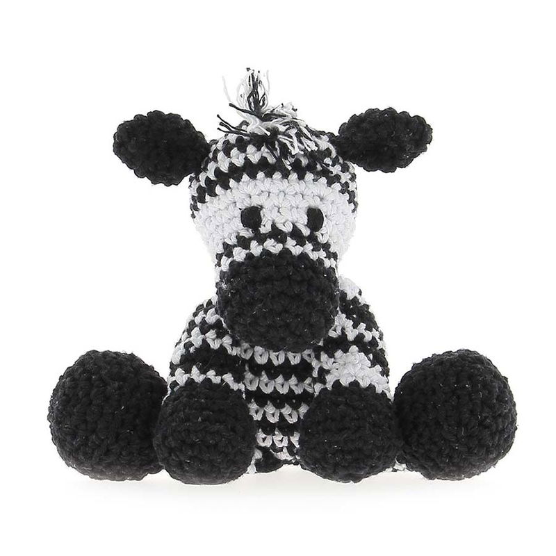 Inspirationsbild virkad amigurumi Zebra Zizi