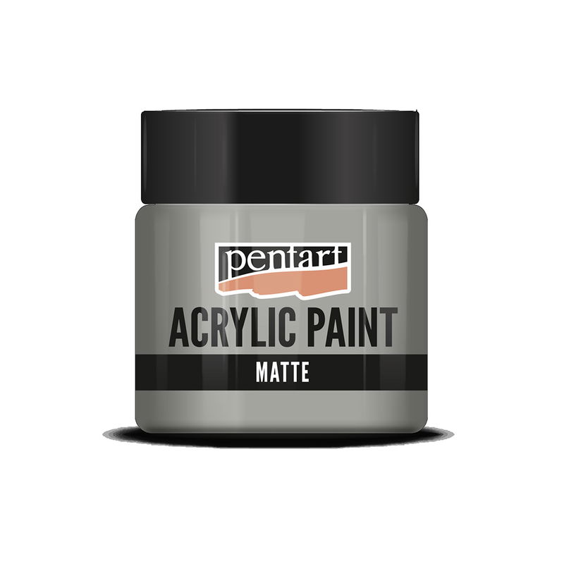 Matt akrylfärg Vintage Gray, 50 ml, Pentart Acrylic