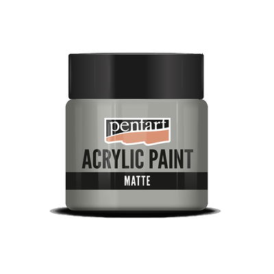 Matt akrylfärg Vintage Gray Matt akrylfärg Vintage Gray, 50 ml, Pentart Acrylic