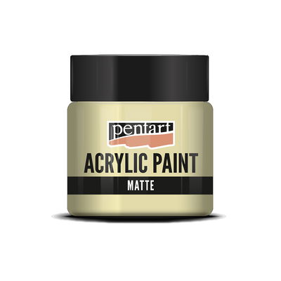 Matt akrylfärg White Coffe Matt akrylfärg White Coffe, 50 ml, Pentart Acrylic