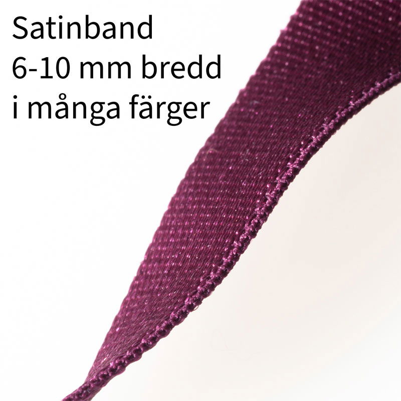 Skapa med satinband