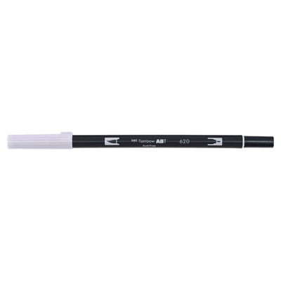 Vattenbaserad penna med två spetsar, en fineliner och en penselspets, Tombow ABT Dual brush Lilac