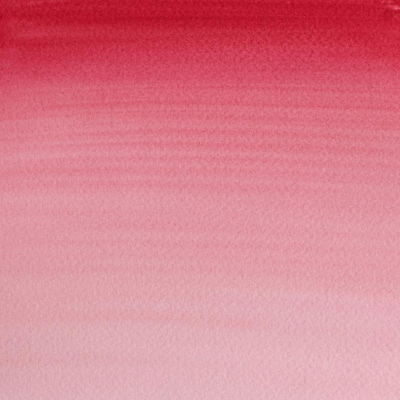 Färgprov (swatch) Cotman akvarellfärg Alizarin Crimson Hue