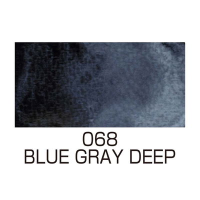 Färg, Blue Gray Deep, Gansai Tambi akvarell