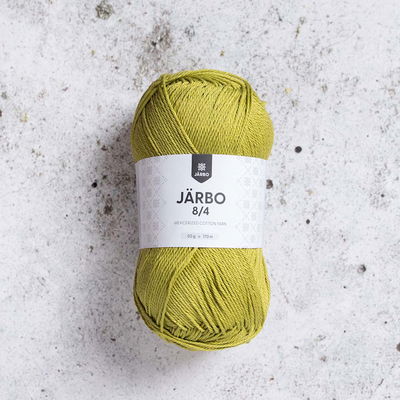 Järbo 8/4 50 gram. Limonette bomullsgarn. 100% bomull.