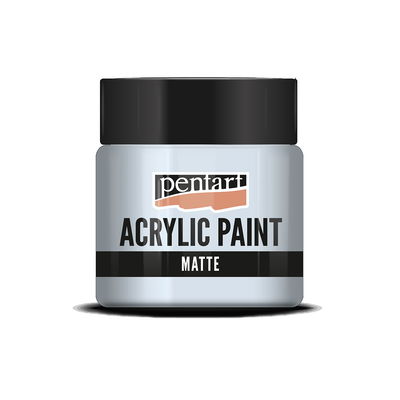 Matt akrylfärg Ice Blue, 50 ml, Pentart Acrylic