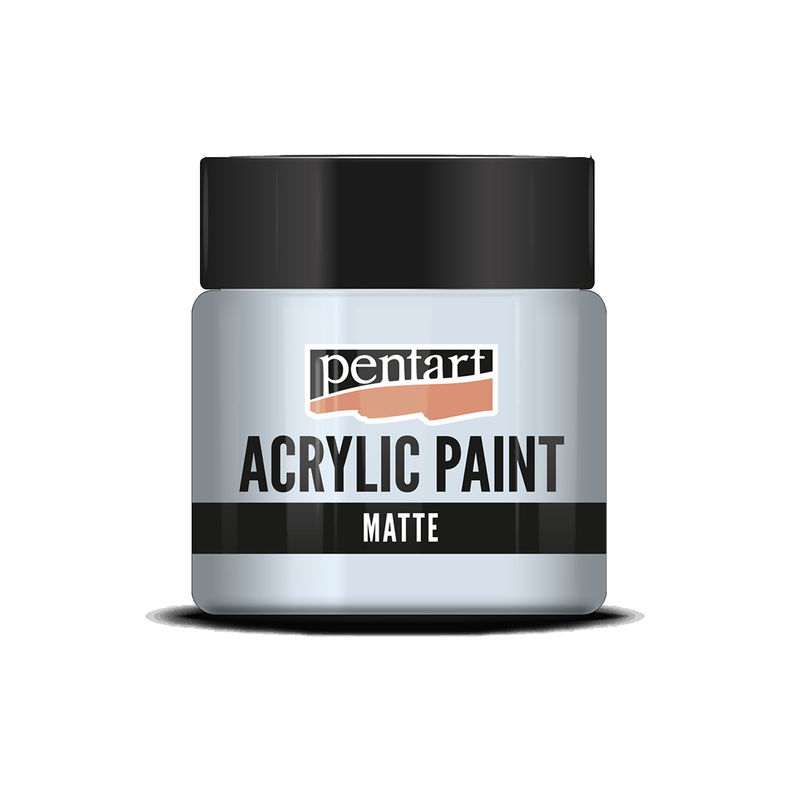Matt akrylfärg Ice Blue, 50 ml, Pentart Acrylic
