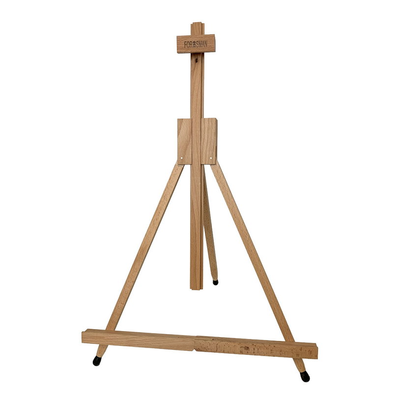 Forsman Bordsstaffli 645 på tre ben i bok, höjd 78 cm