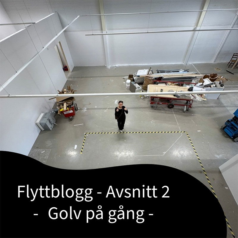 Flyttblogg - Avsnitt 2 - Golv, ABT och events!