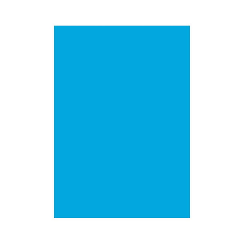 Havsblå färgad kartong A4 300g till hobby- och pysselprojekt