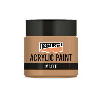 Matt akrylfärg Hazelnut, 50 ml, Pentart Acrylic