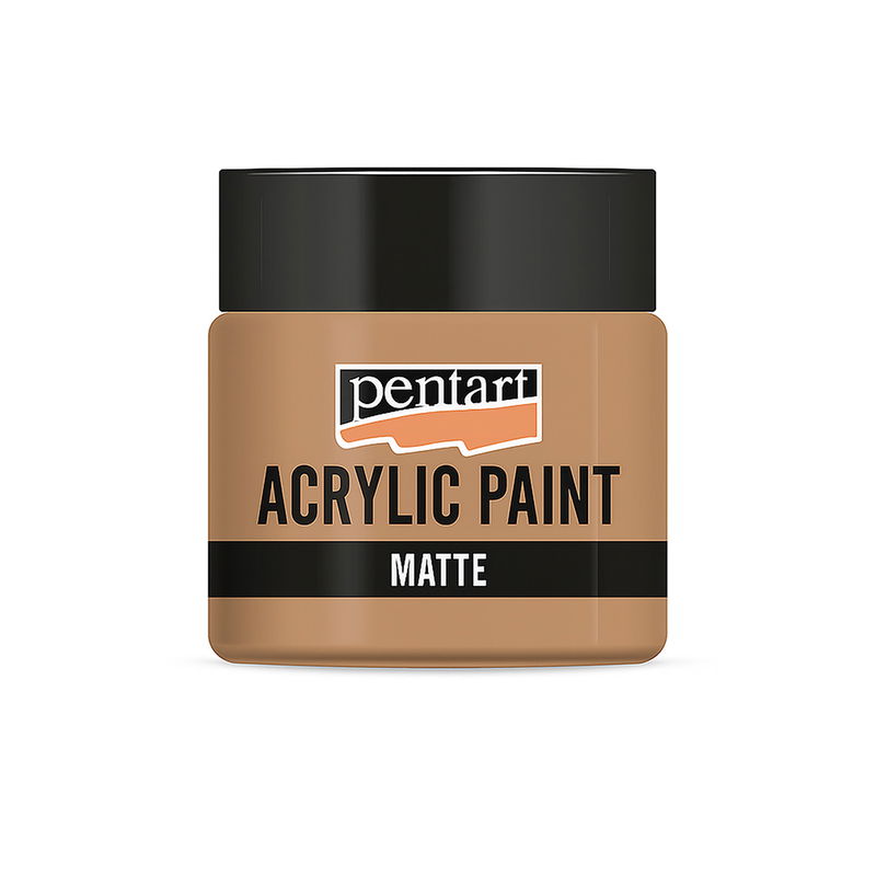 Matt akrylfärg Hazelnut, 50 ml, Pentart Acrylic