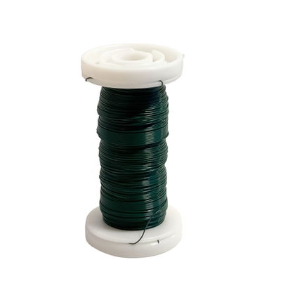 Grön floristtråd / myrtentråd 0,3 mm på rulle, 50 g ca. 80 meter