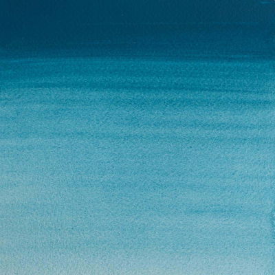 Färgprov av Winsor & Newton Professional Water colour Cobalt Turquoise