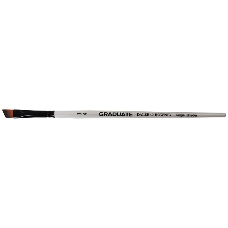 Daler-Rowney Graduate syntetpensel angle shader 1/4 med kort skaft