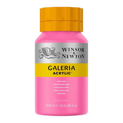 Tub med 120 ml akrylfärg. Winsor & Newton Galeria Opera Rose