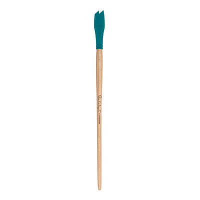 Princeton Catalyst Silicone blade, silikonverktyg på trähandtag till konst, lera och livsmedel, No. 2, Size 15