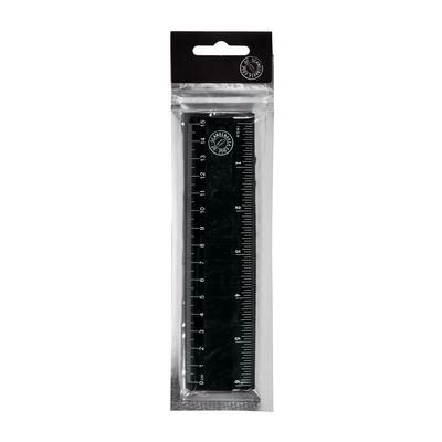 Linjal 15 cm i mjuk plast Linjal 15 cm i mjuk plast svart