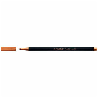 Stabilo Pen 68 Metallic Koppar 1,4 mm Metallisk fiberspetspenna Stabilo Pen 68 i Koppar