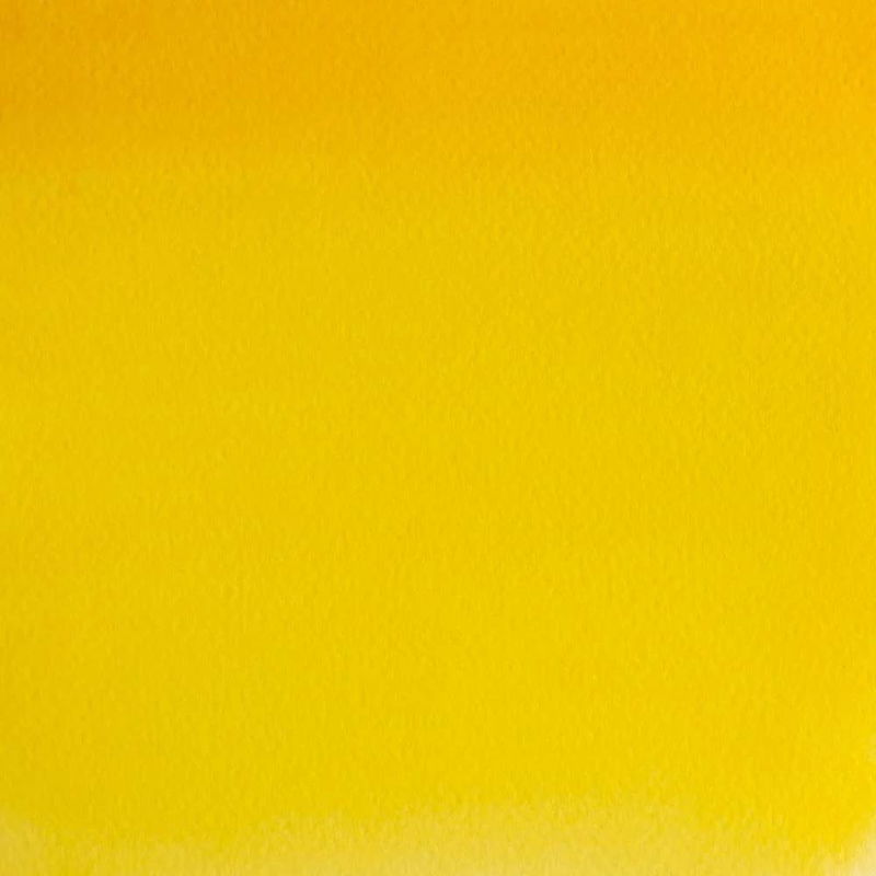 Färgprov av Winsor & Newton Professional Water colour Cadmium Yellow Pale