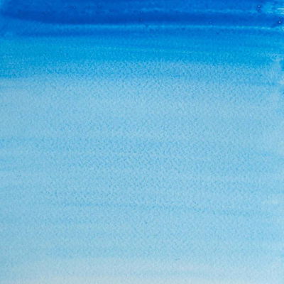 Färgprov av Winsor & Newton Professional Water colour Manganese Blue Hue