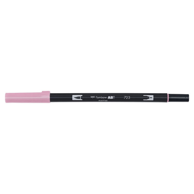 Tombow ABT, Dual Brush Deep Pink 723