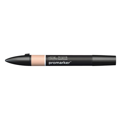 Winsor & Newton Promarker Tan O528 marker med dubbelspets frilagd på vit bakgrund