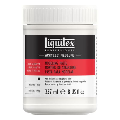 Liquitex Modeling Paste, förpackning på 237 ml med lock