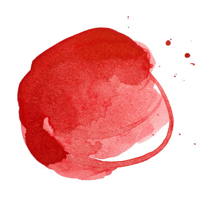 Napthol Crimson färgprov Liquitex Acrylic Ink 30 ml