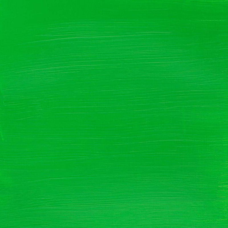 Färgprov W&N Galeria Permanent Green Light