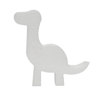 Dinosaurie av frigolit till lek, pyssel och barn