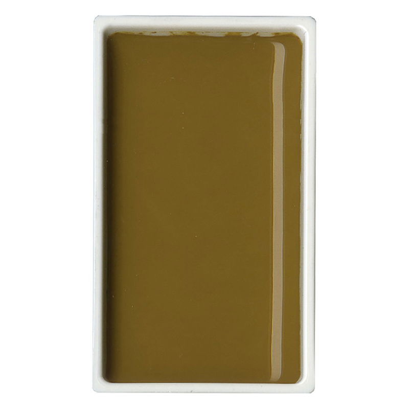 Zig Gansai Tambi akvarell Yellow Brown no.47, Japansk akvarellfärg