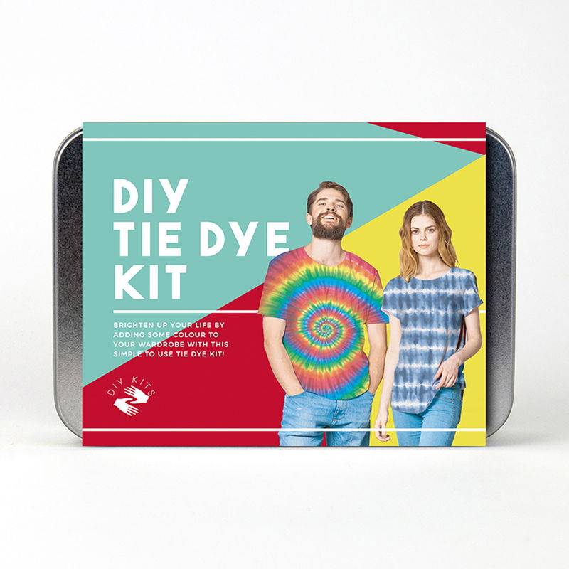 DIY-Kit Tie Dye i metallbox